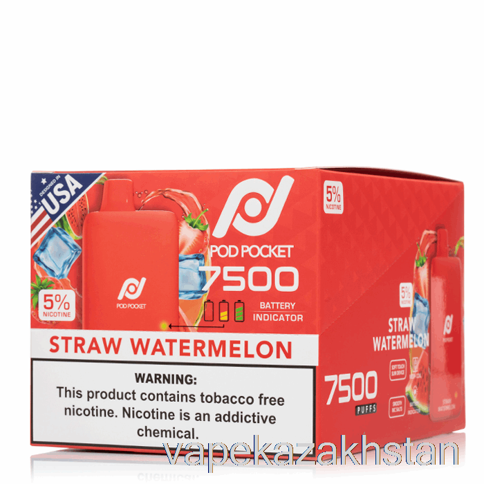 Vape Smoke [10-PACK] Pod Pocket 7500 Disposable